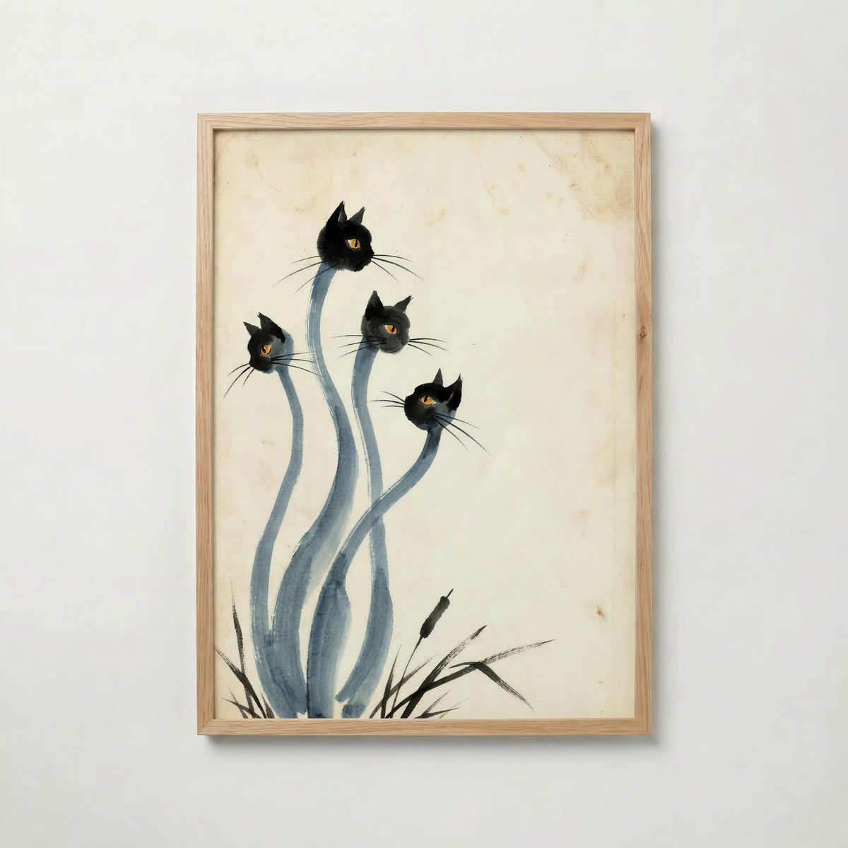 Ink Cats Poster i ekram