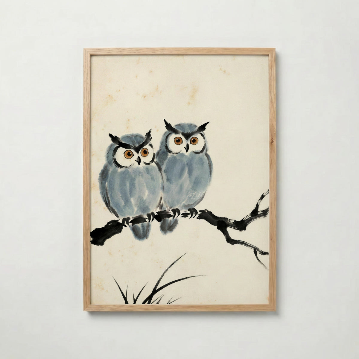 Ink Owls Poster i ekram