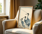 Ink Storks Poster i rum