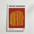 Yayoi Kusama Pumpkin 1990 – stilfullt konsttryck från Bozetto, tryckt på matt finpapper