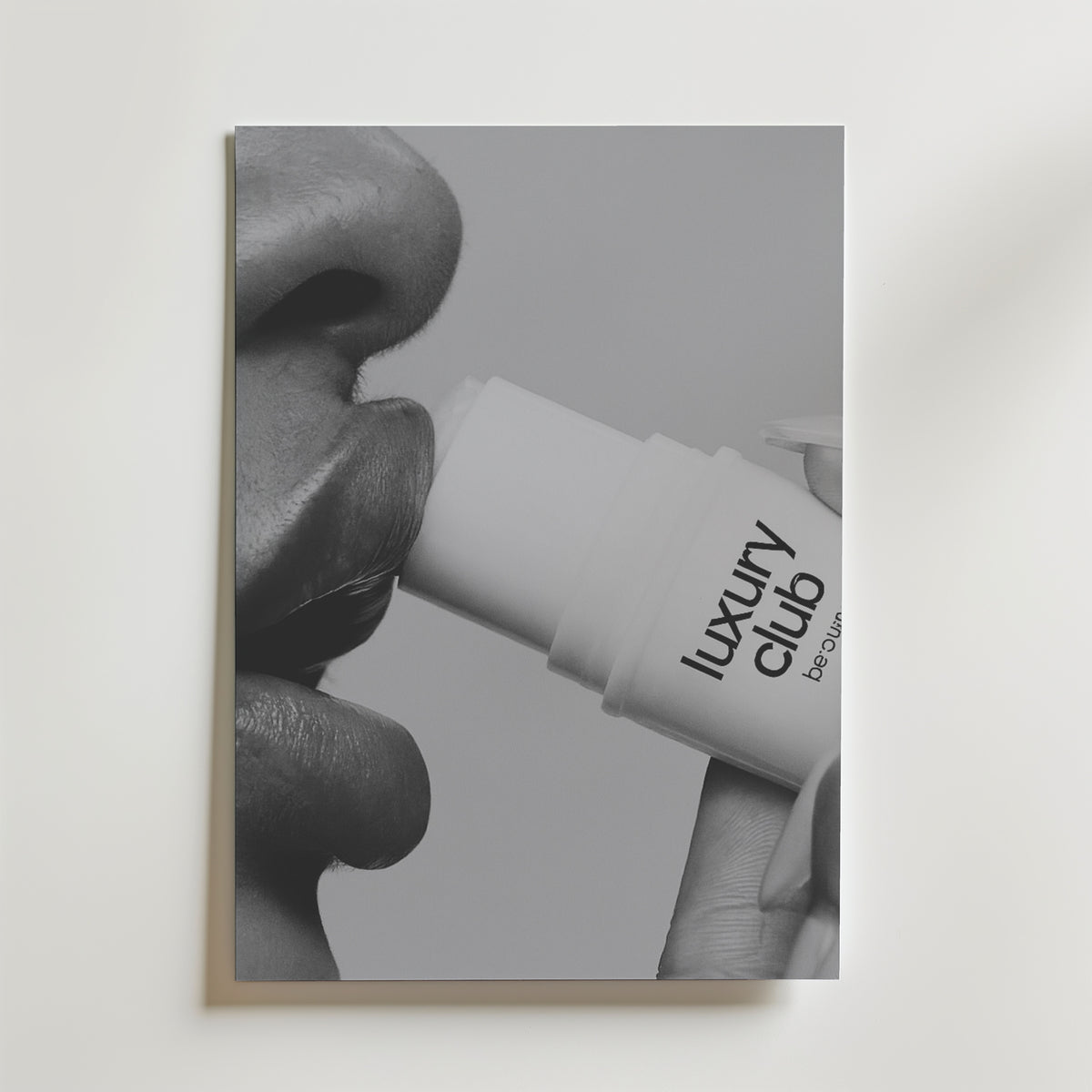 Quiet Skin Ritual Poster – canvas utan passepartout