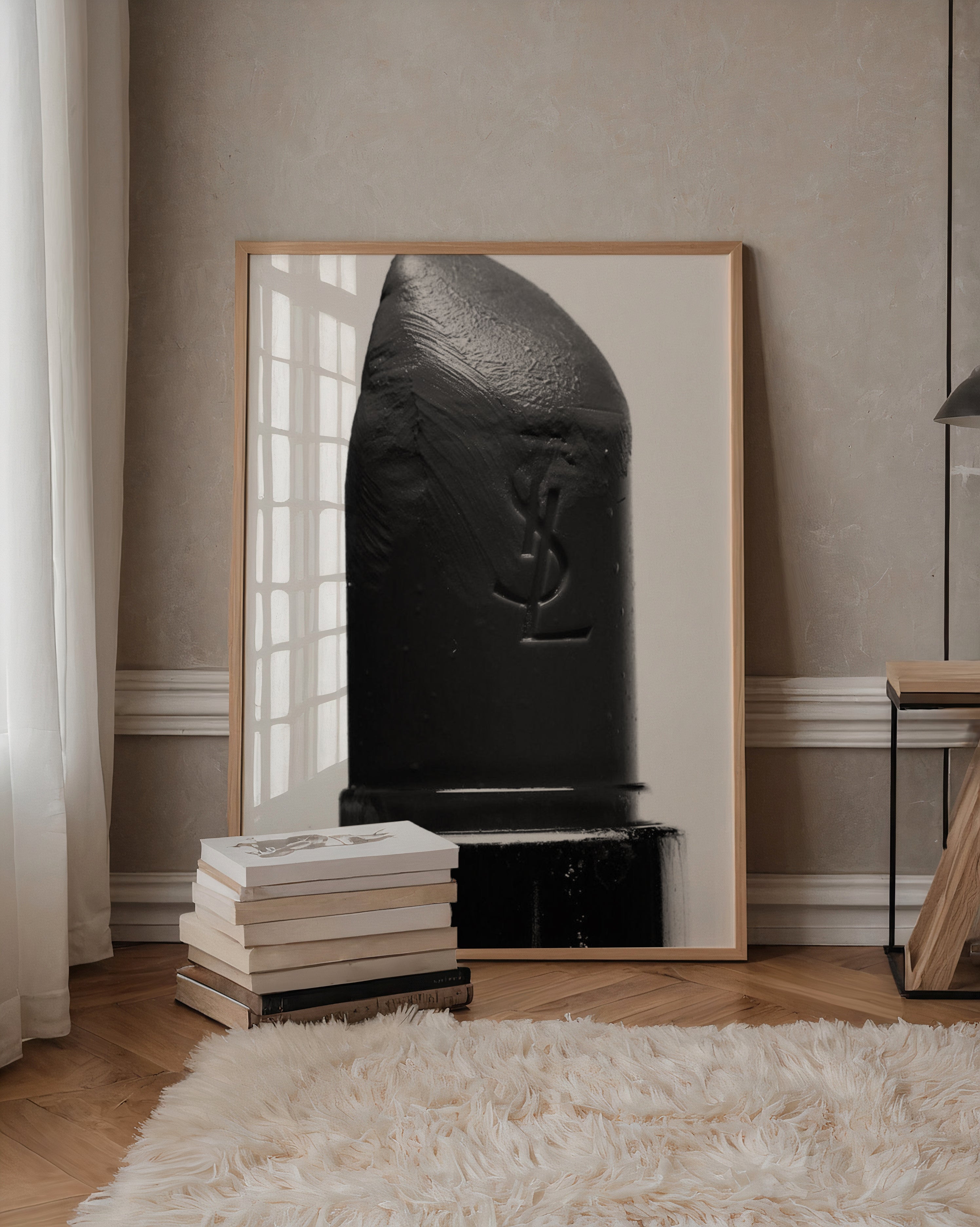 Black Lipstick YSL – affisch med snyggt motiv, köp enkelt hos Bozetto i flera storlekar