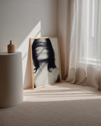 Mockup för Blurred Motion – se hur affischen ser ut inramad på din vägg, Bozetto