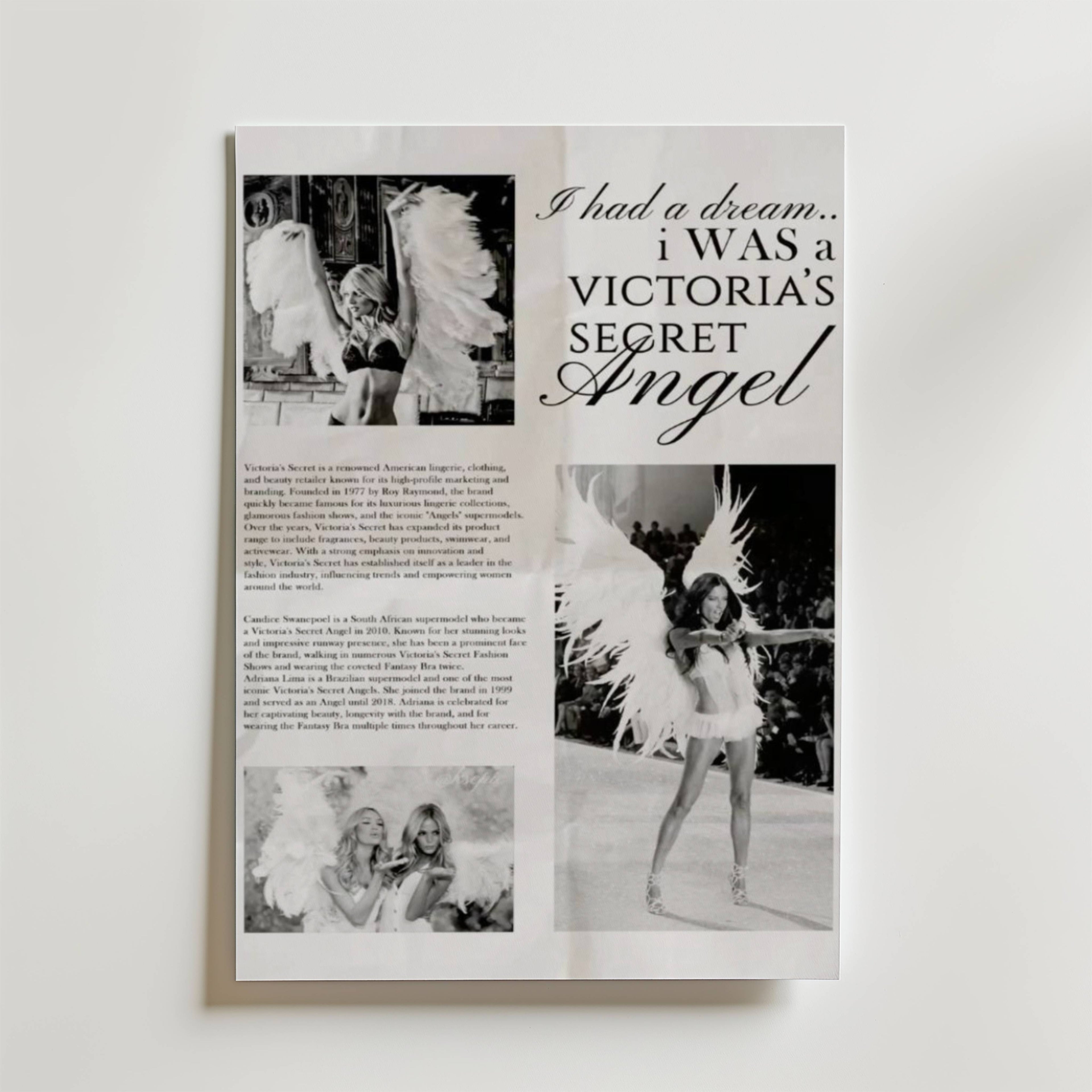 Angel Dream – stilfullt konsttryck från Bozetto, tryckt på matt finpapper i hög tryckkvalitet