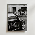 Vogue Paris – stilfullt konsttryck från Bozetto, tryckt på matt finpapper i hög tryckkvalitet