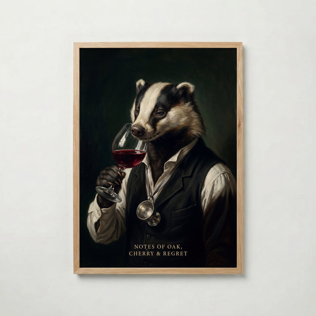 Notes of Oak, Cherry & Regret Poster – ekram