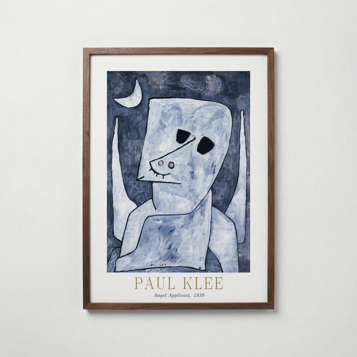 Paul Klee Angel Applicant 1939 Poster – valnötsram