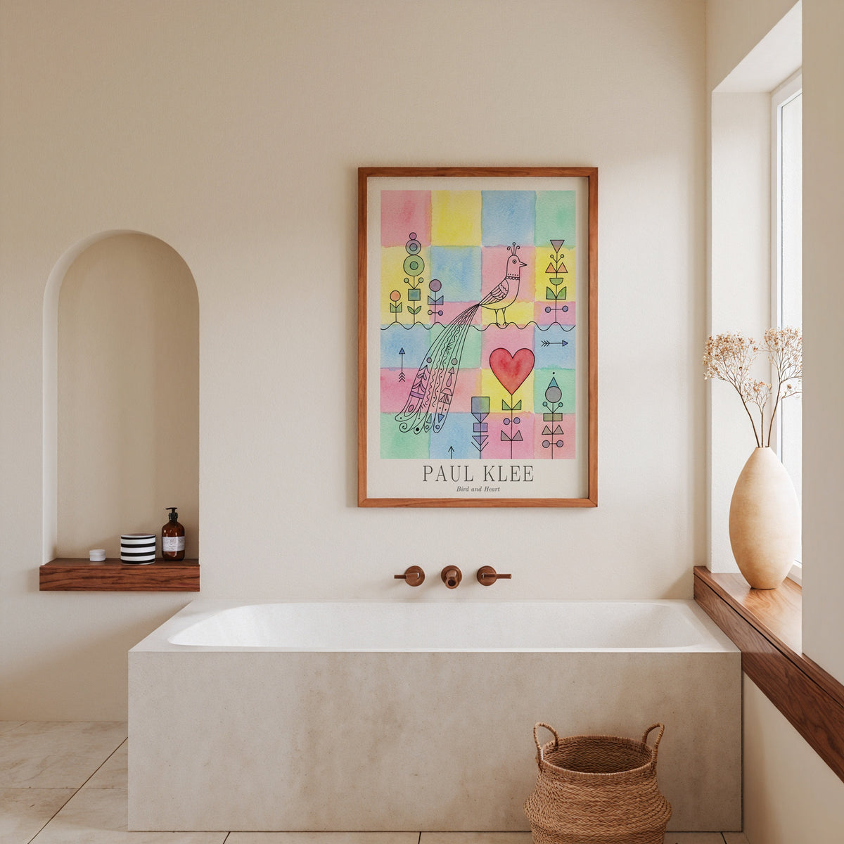 Paul Klee Bird and Heart Poster – i rum 3
