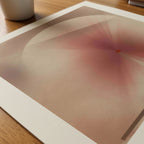 Paul Klee Horizon, Zenith and Atmosphere 1925 Poster – närbild på papper