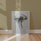 Drifting Jellyfish Sketch Poster – i rum 1