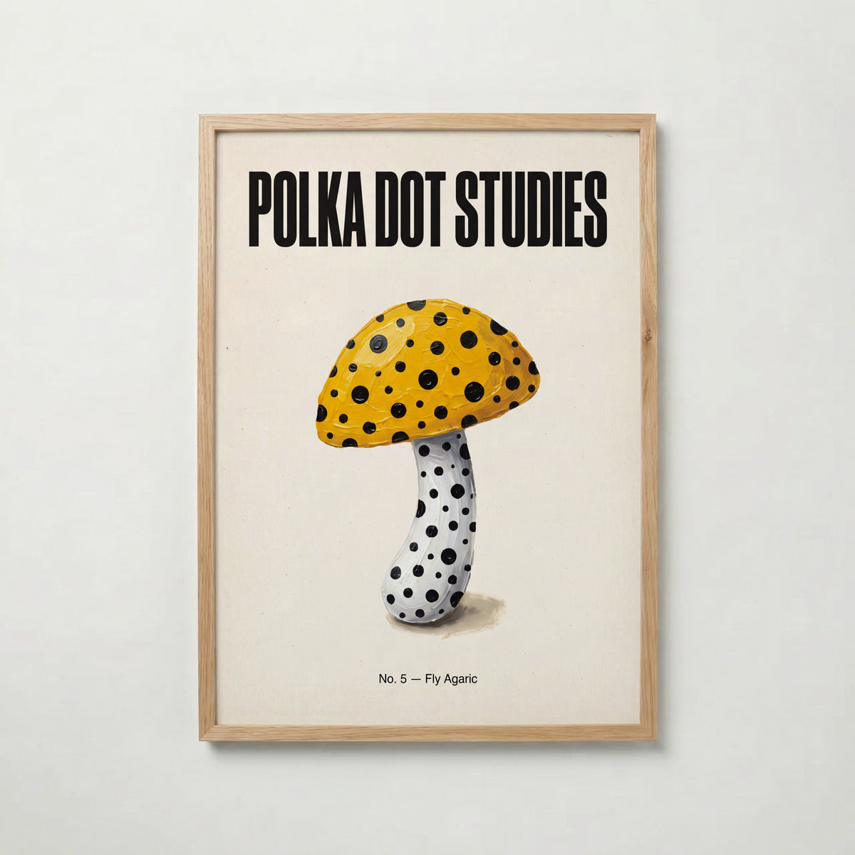 Polka Dot Fly Agaric Poster – ekram