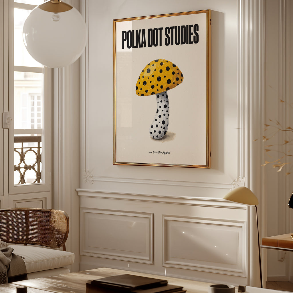 Polka Dot Fly Agaric Poster – i rum 3