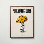Polka Dot Fly Agaric Poster – valnötsram