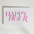 Happy Hour – stilfullt konsttryck från Bozetto, tryckt på matt finpapper i hög tryckkvalitet