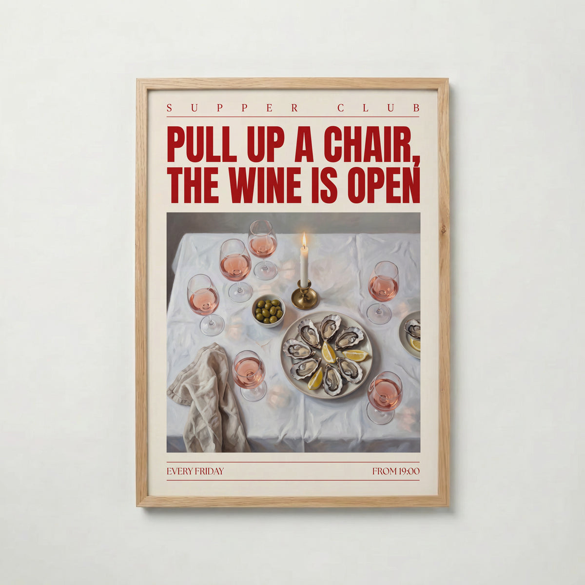 Pull Up a Chair Poster – ekram