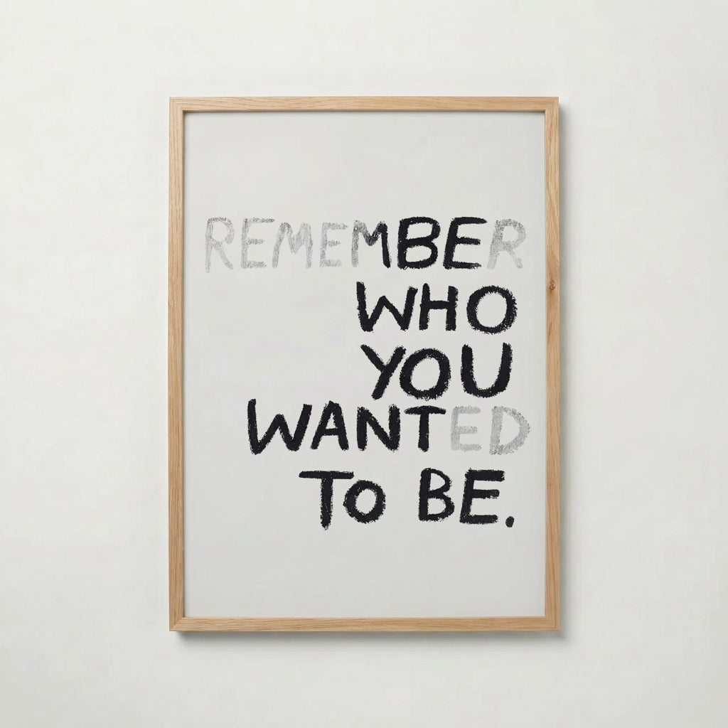 Chalked Reminder Poster – ekram