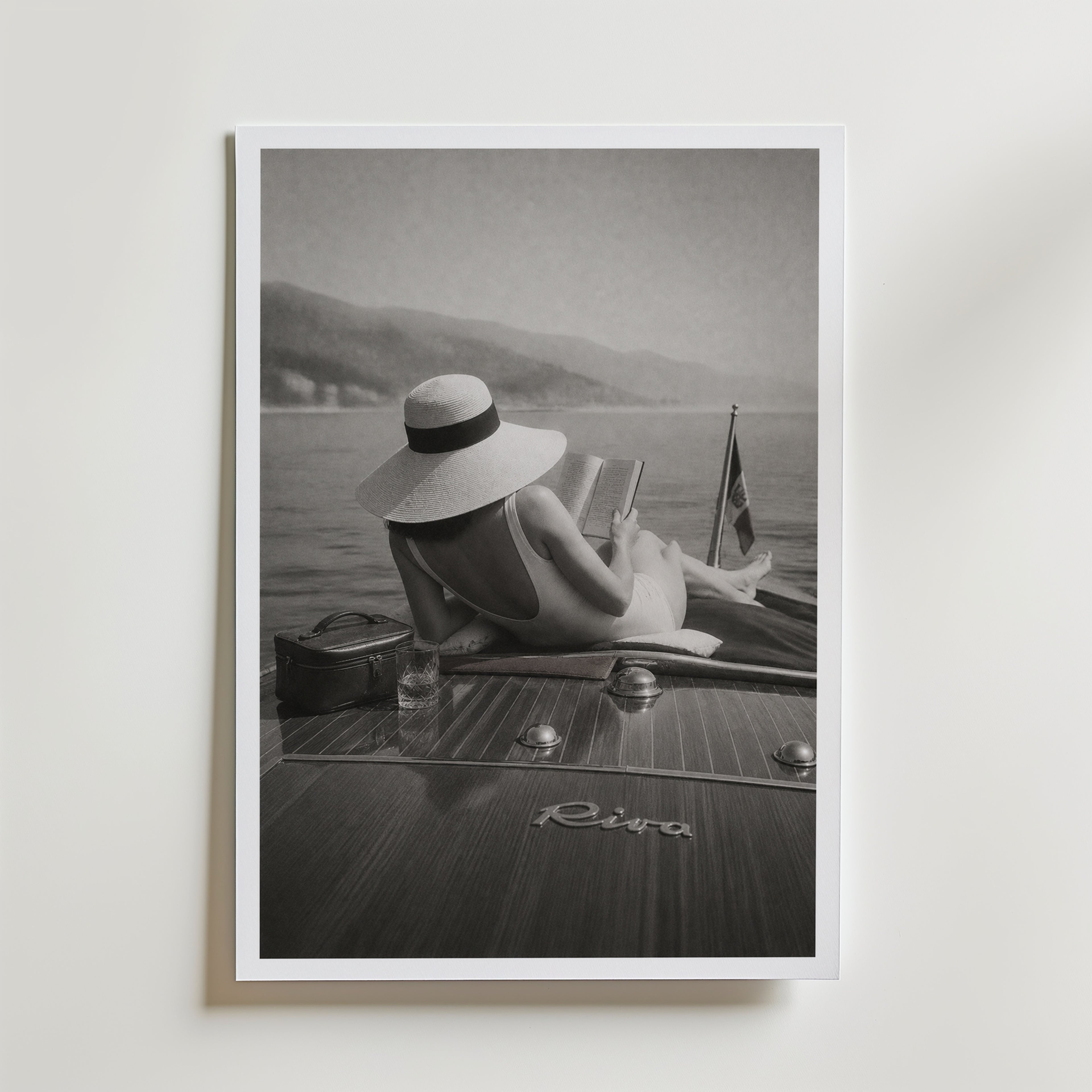 Riva Boat Reverie Poster