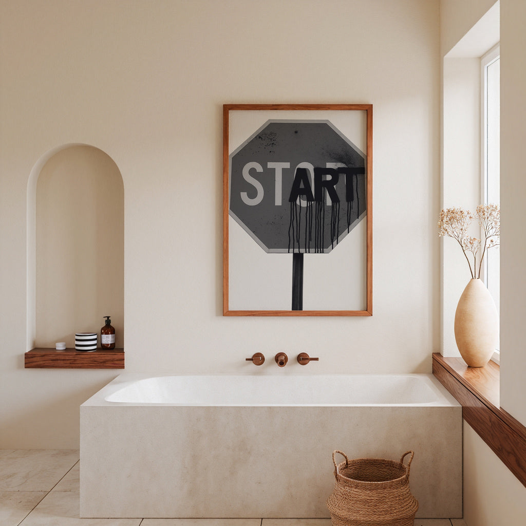 Start With Art Poster – i rum 2