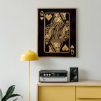 The Golden Queen of Hearts Poster – i rum 1