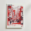 Modern Tokyo – stilfullt konsttryck från Bozetto, tryckt på matt finpapper i hög tryckkvalitet