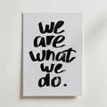 Brushstroke Manifesto Poster – canvas utan passepartout