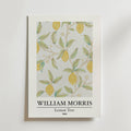 William Morris Lemon Tree – stilfullt konsttryck från Bozetto, tryckt på matt finpapper