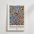 William Morris Iris – stilfullt konsttryck från Bozetto, tryckt på matt finpapper