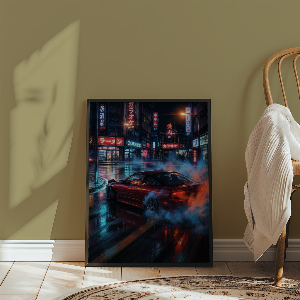 Neon Drift Poster – i rum 4