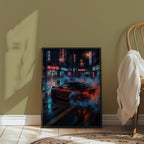 Neon Drift Poster – i rum 4