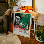 Albert Engström Kräftor poster i inredningsmiljö från Bozetto i hög kvalitet