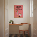 Call Me Antisocial Poster – i rum 1