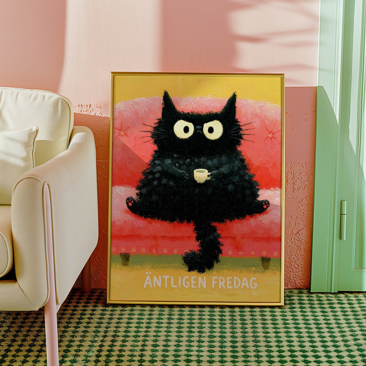 Äntligen Fredag Poster – i rum 4