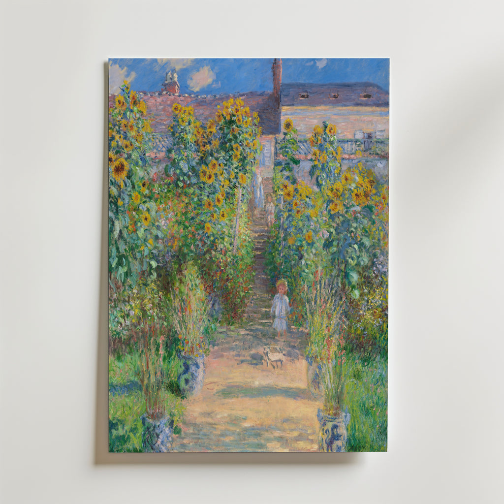 Claude Monet The Artist´s Garden Poster – utan passepartout