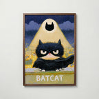 Batcat Poster – valnötsram