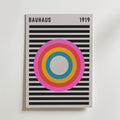 Bauhaus Spectrum No. 2 – stilfullt konsttryck från Bozetto, tryckt på matt finpapper