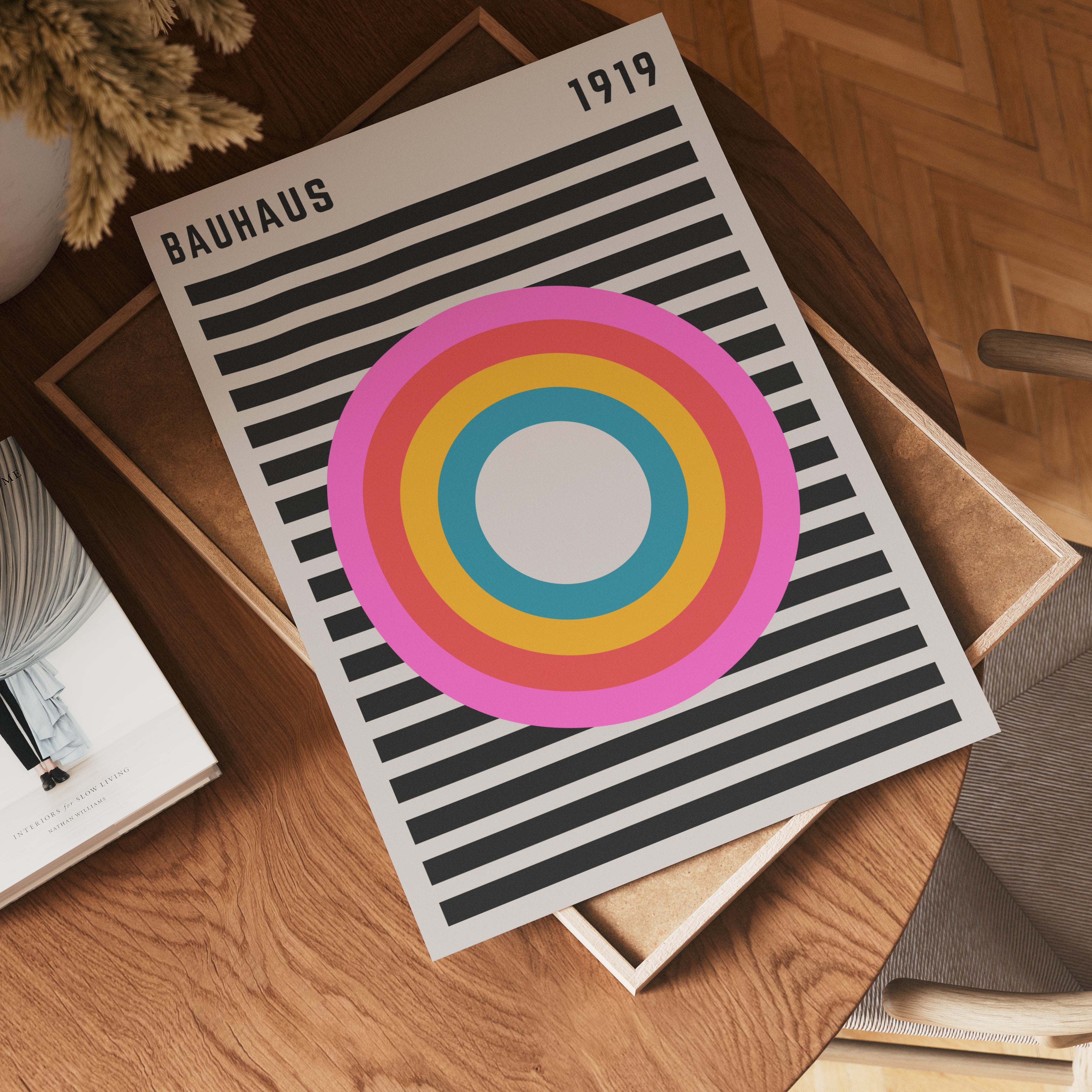 Bauhaus Spectrum No. 2 – affisch med stilfullt motiv från Bozetto i hög kvalitet