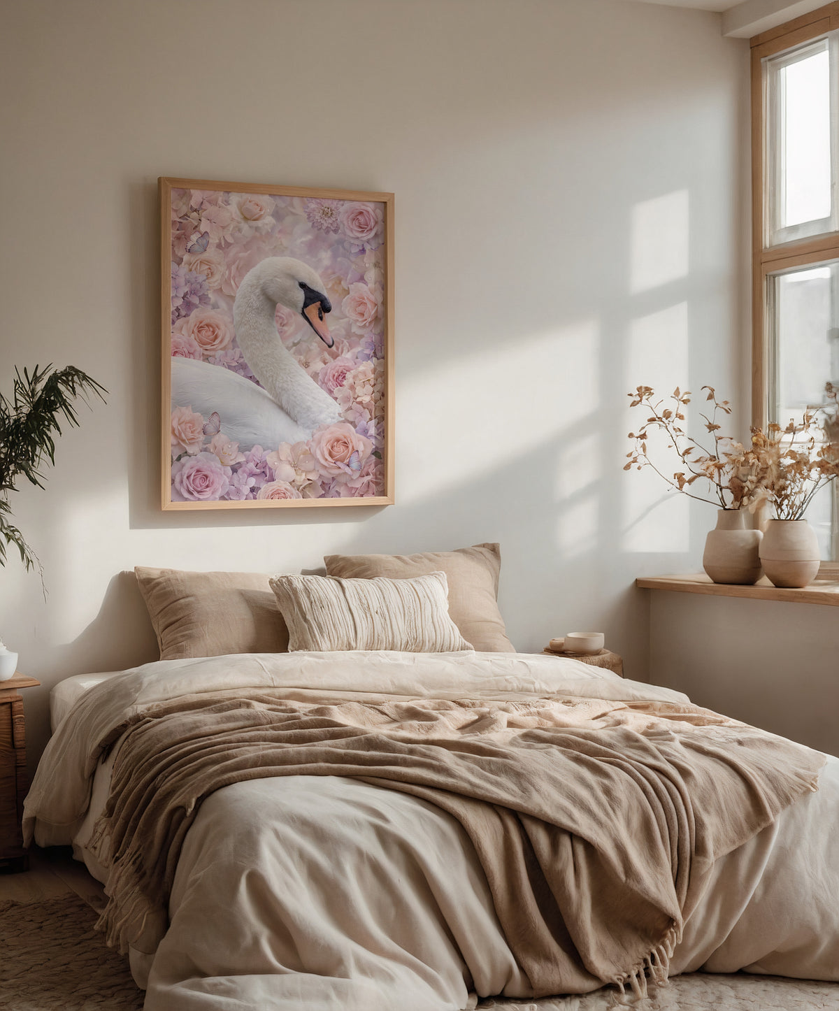 Blomstersvan Poster – i rum 2