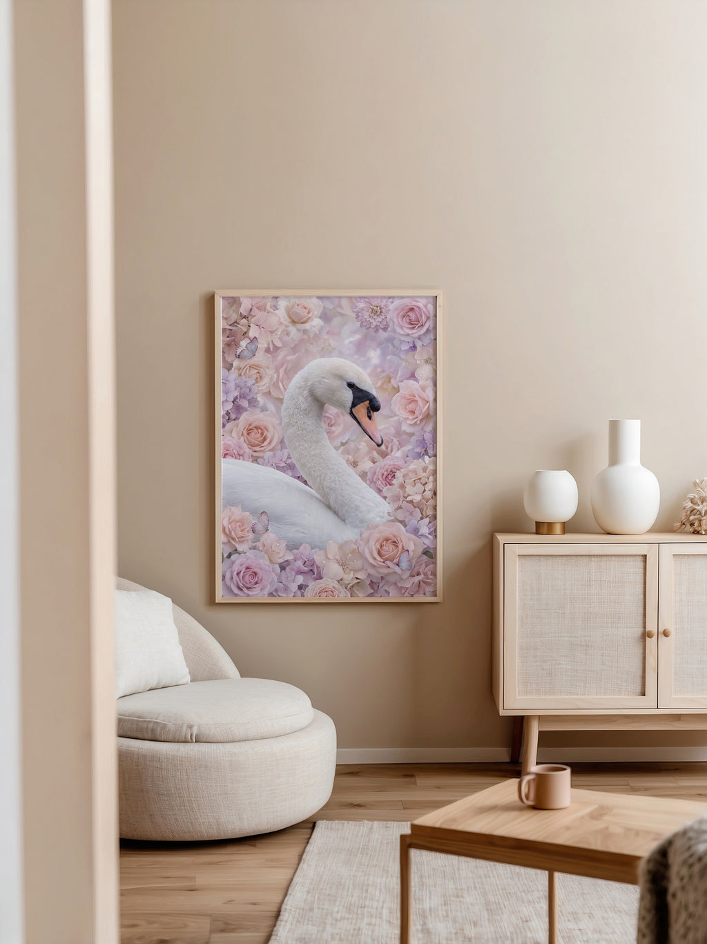 Blomstersvan Poster – i rum 5