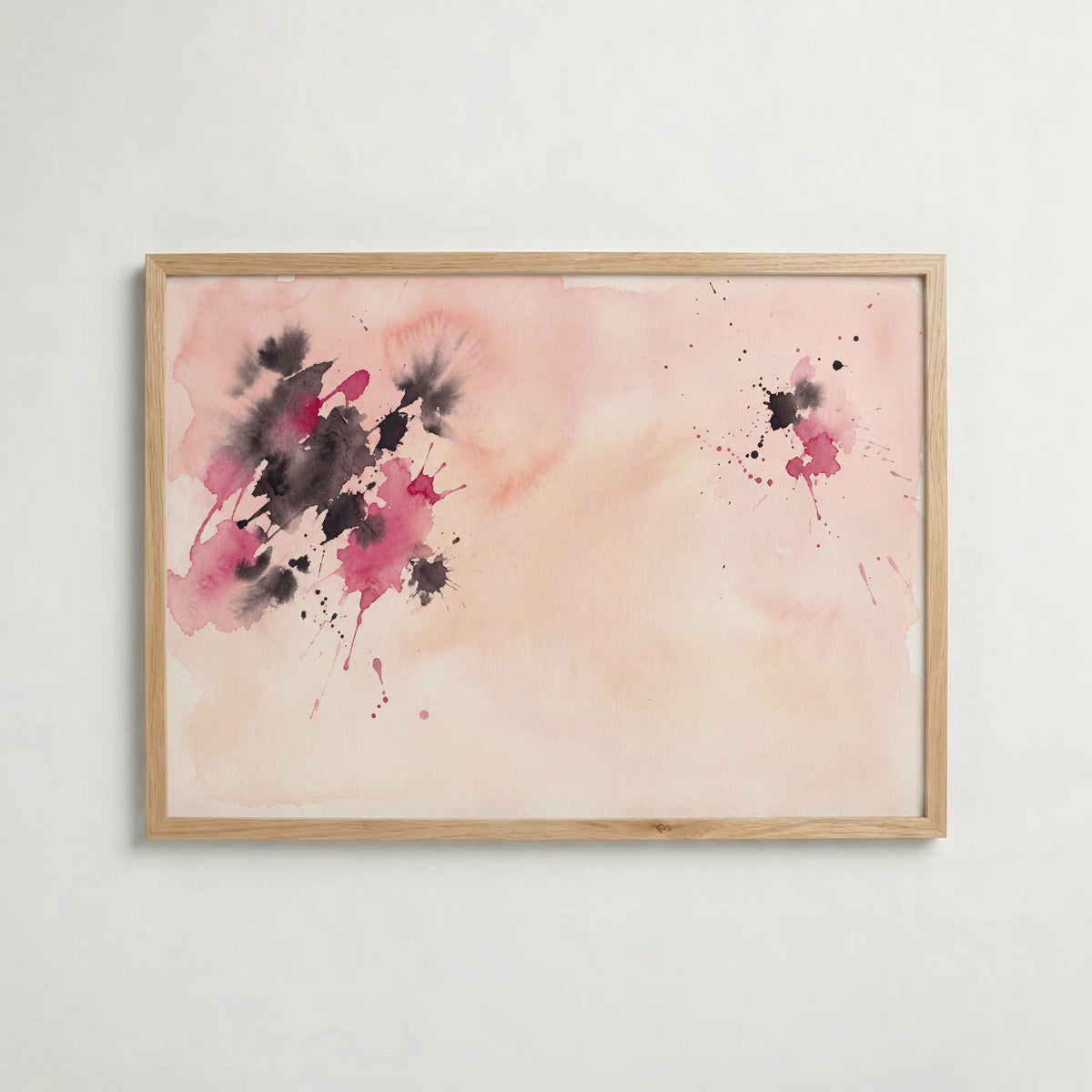 Blush Abstract Poster – ekram