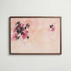 Blush Abstract Poster – valnötsram