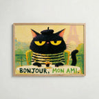 Bonjour Mon Ami Poster – ekram