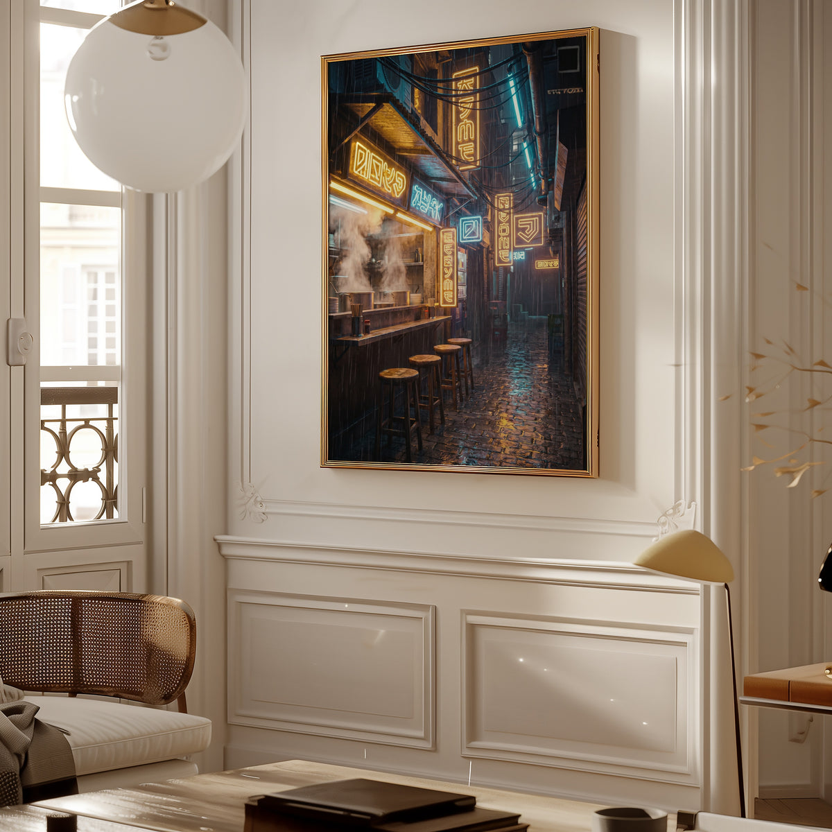 Neon Alley Poster – i rum 1
