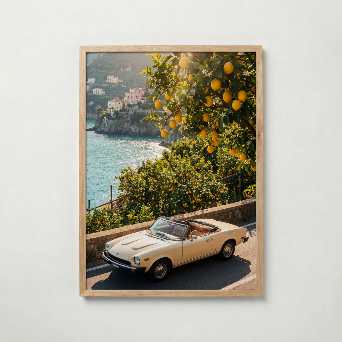 Cabriolet vid Citronlunden Poster – ekram