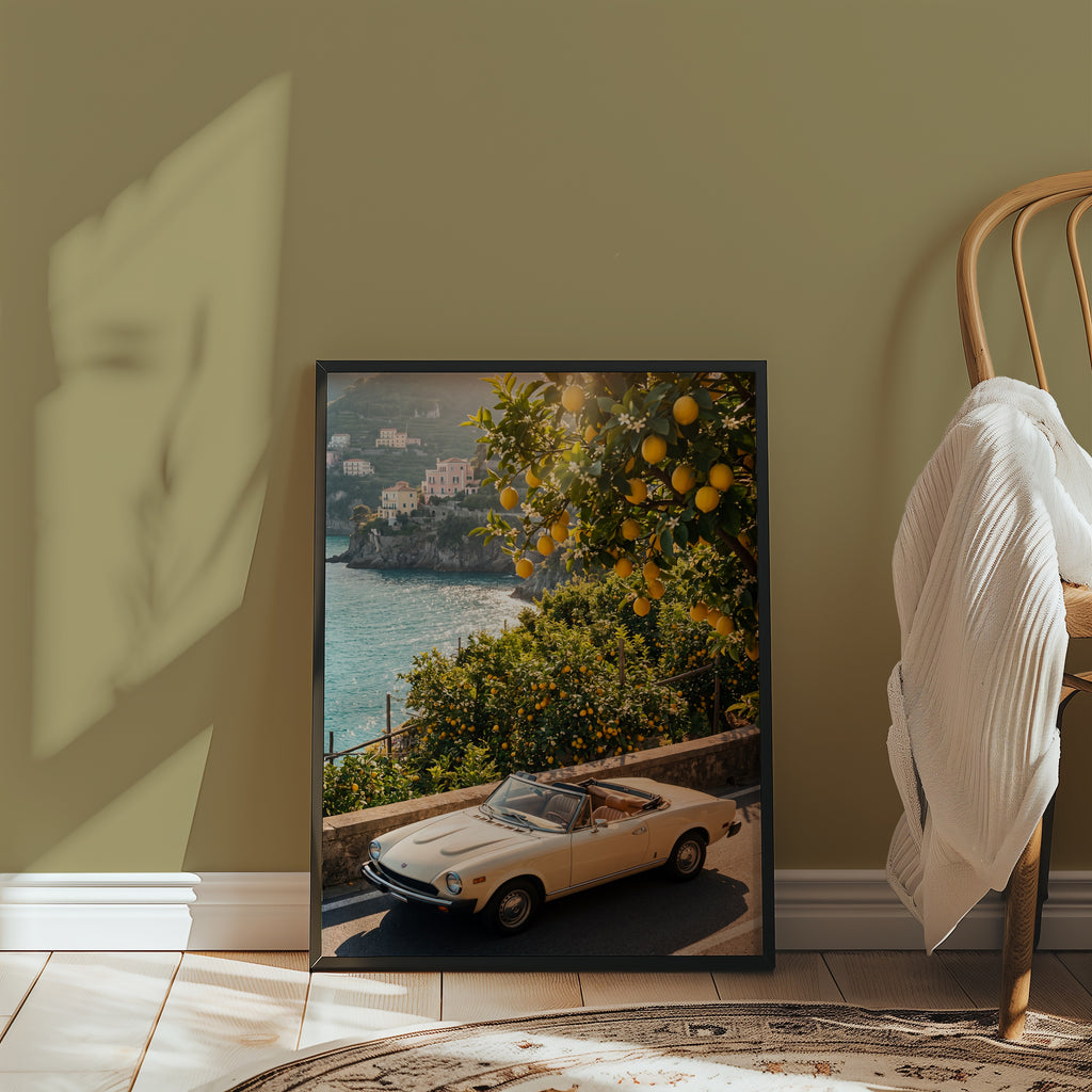 Cabriolet vid Citronlunden Poster – i rum 3