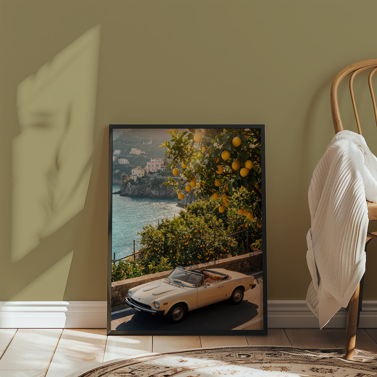Cabriolet vid Citronlunden Poster – i rum 3