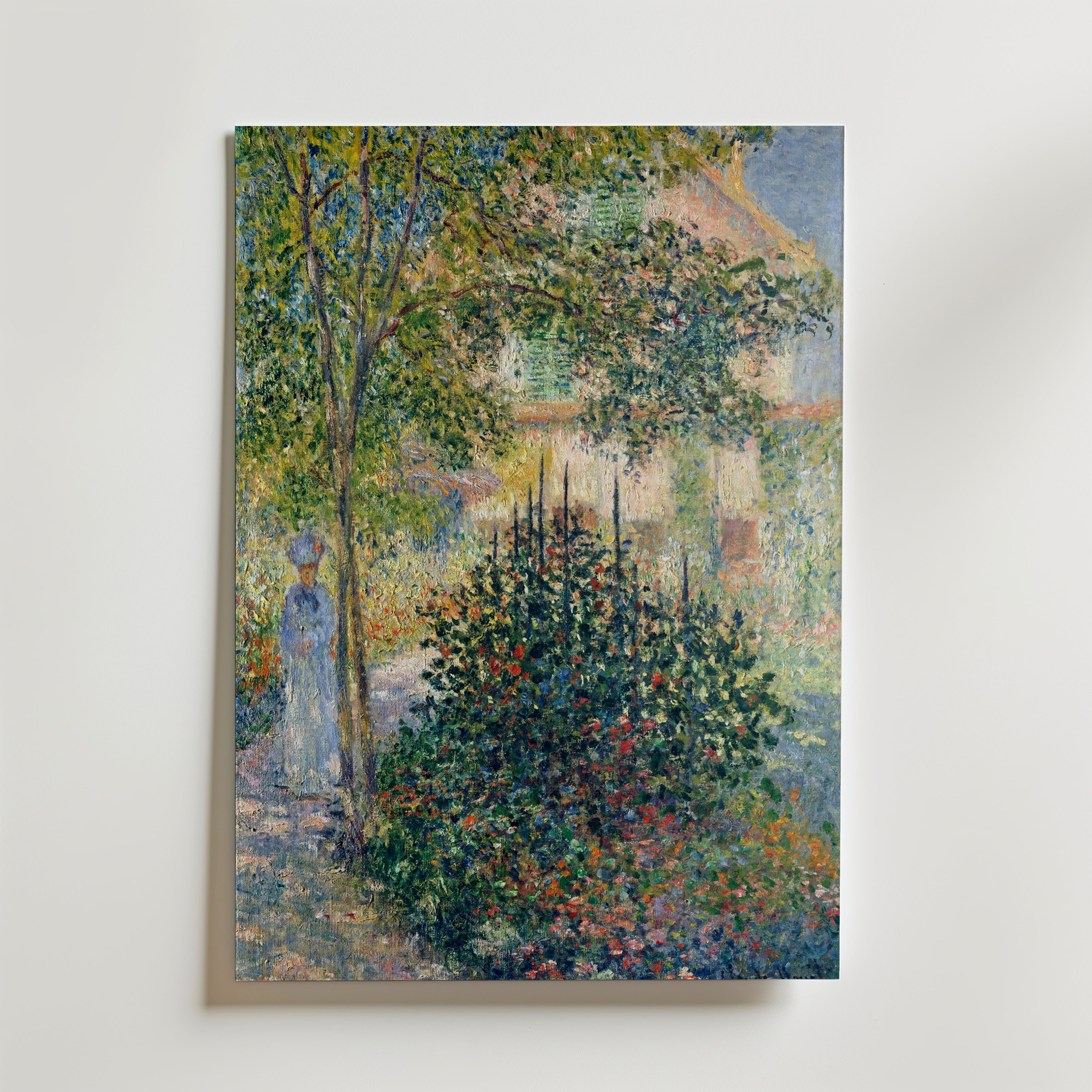 Claude Monet Painting Of Camille Monet Poster – utan passepartout