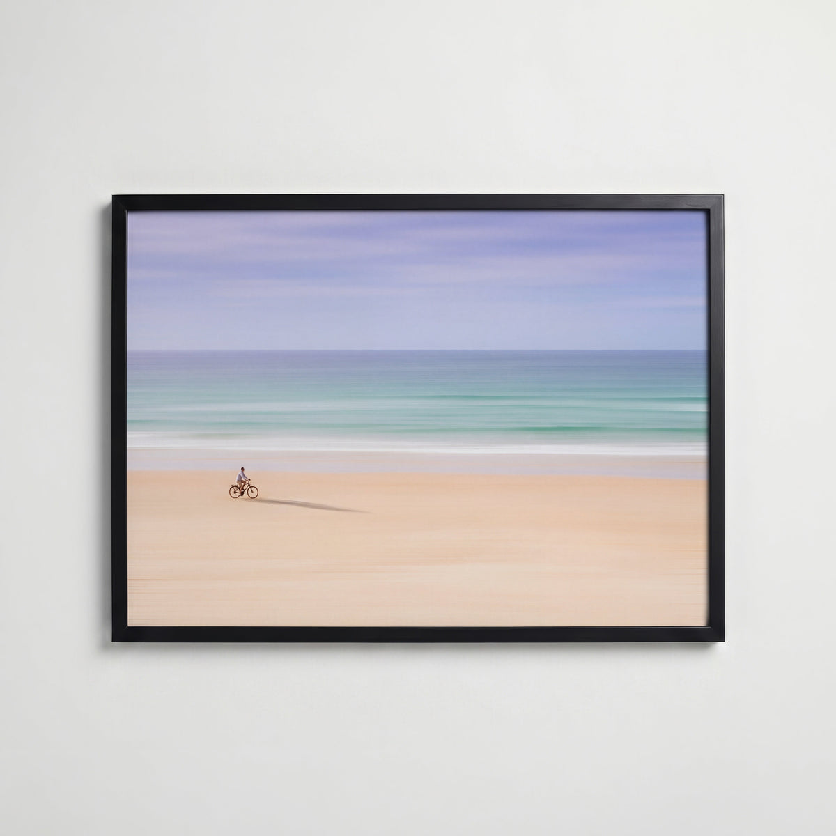 Coastal Ride Poster – svart ram