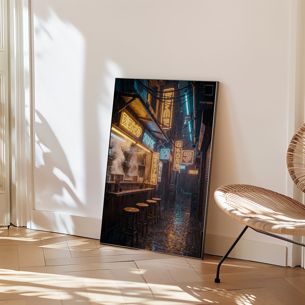 Neon Alley Poster – i rum 2