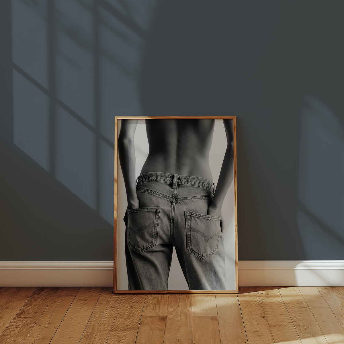 Denim Muse Poster – i rum 2
