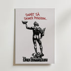 Snart Skiner Poseidon Poster – canvas utan passepartout
